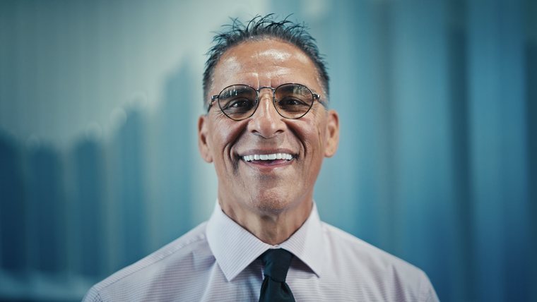 A New You patient smiling after treatment